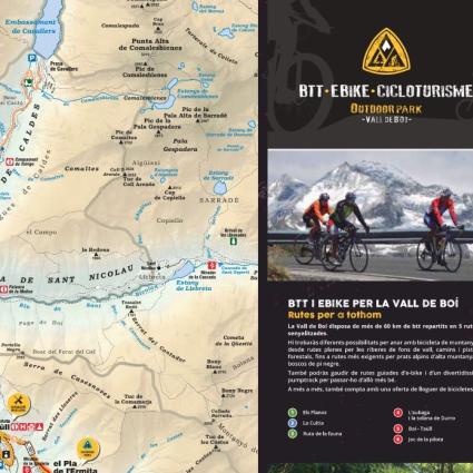 Mapa BTT i cicloturisme