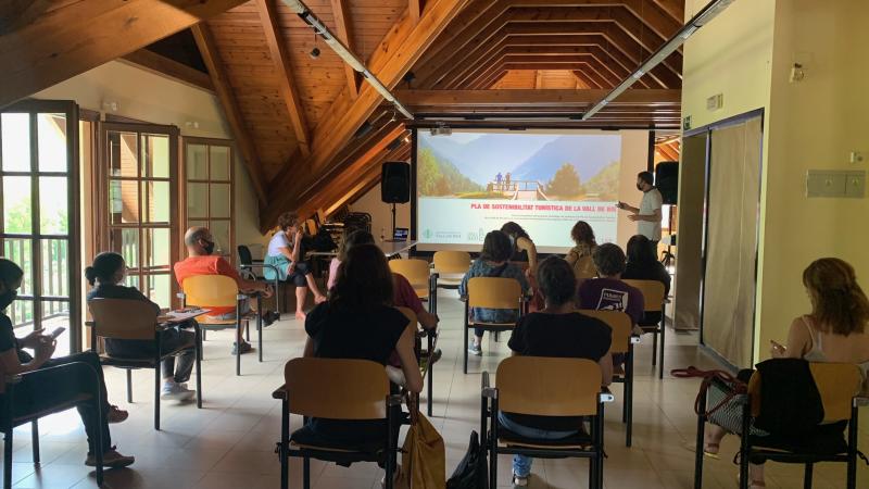 reunió de treball amb les empreses de la Vall de Boí